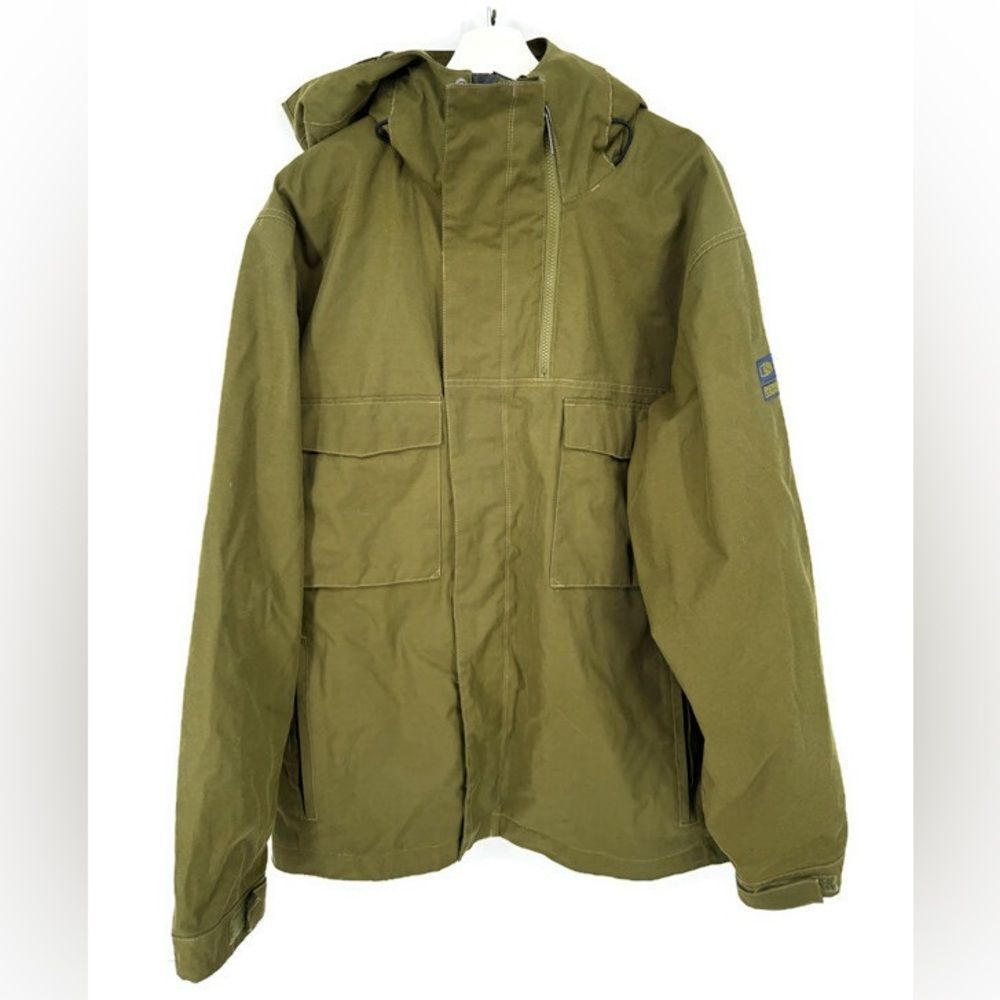 Bonfire Snowboarding Company Men's Green Jacket Sz Lg